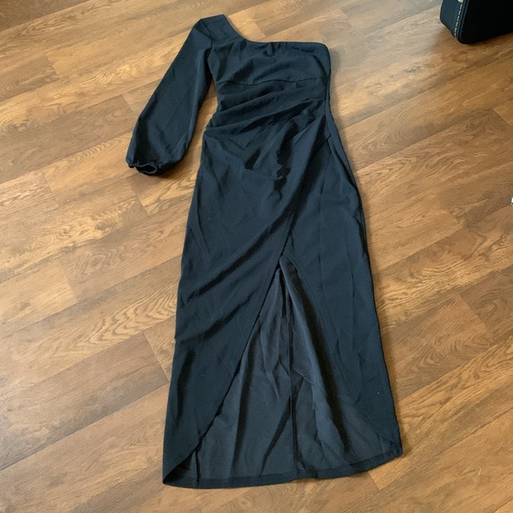 ZESICA one shoulder maxi dress - Picture 2 of 8